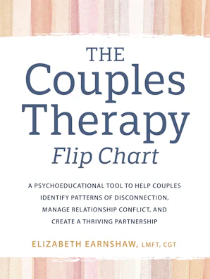 Cover of 'The Couples Therapy Flipchart' by Elizabeth Earnshaw 