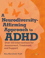 Cover of 'A Neurodiversity-Affirming Approach to ADHD' by Amy Marschall 