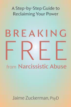 Cover of 'Breaking Free from Narcissistic Abuse' by Jaime Zuckerman 